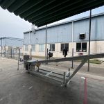 Băng tải xuất bán tích hợp camera + đầu đọc code